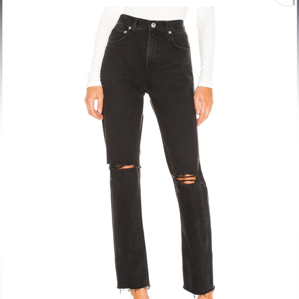 CHERIE HIGH RISE STRAIGHT
DISTORTION